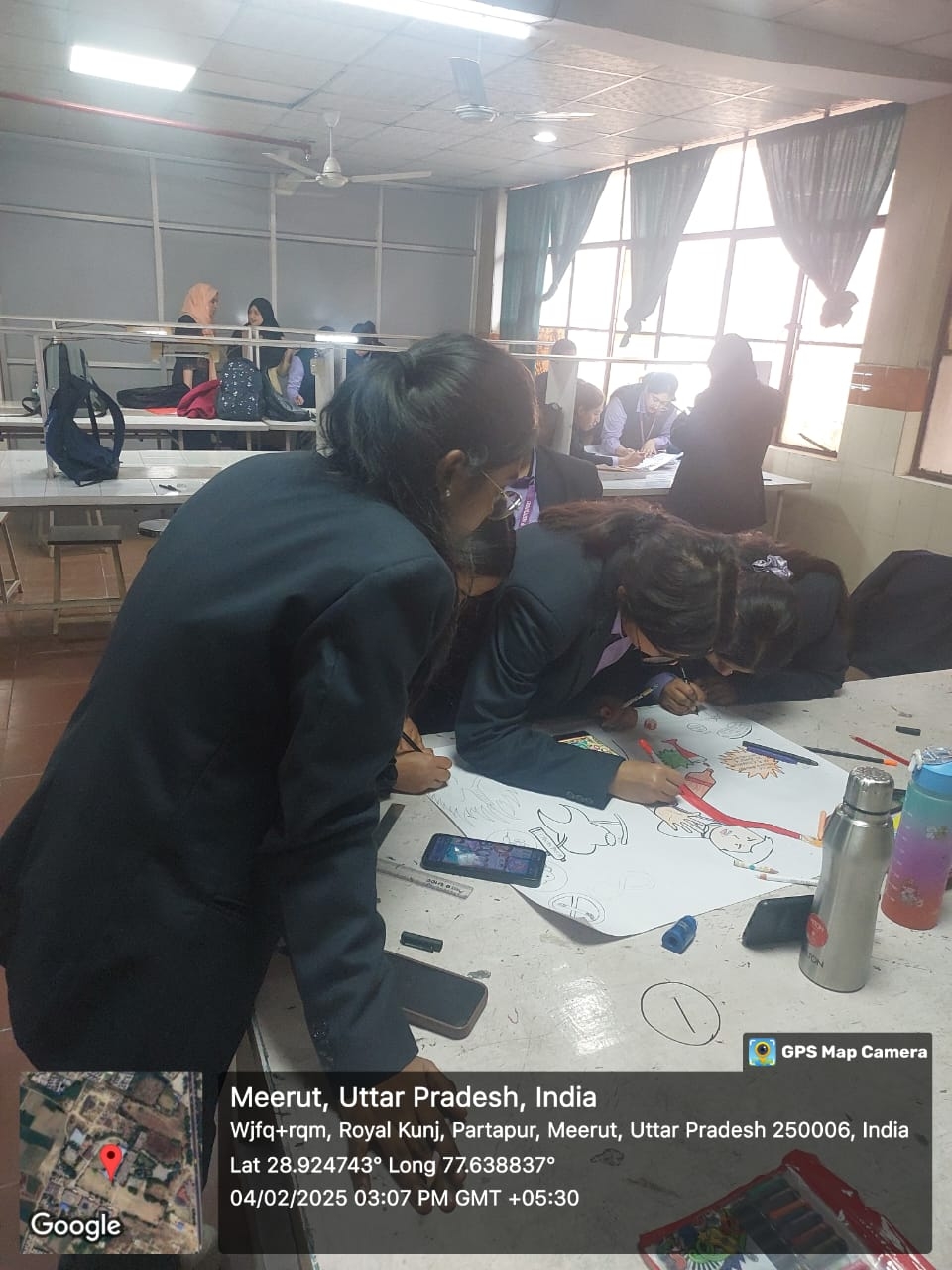 Poster Making competition on world cancer day by Department of oral pathology
