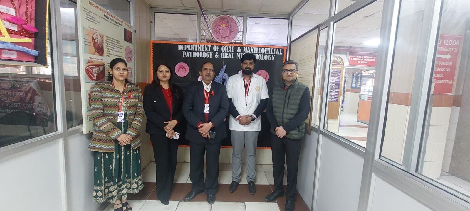 Poster Making competition on world cancer day by Department of oral pathology